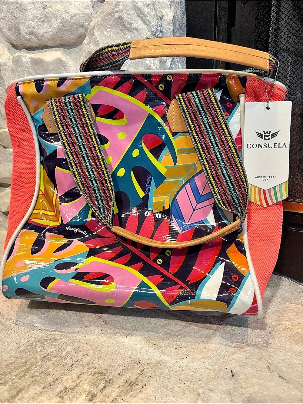 Consuela Sophie Classic Tote Multicolor & Pink